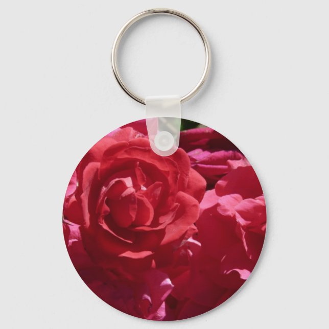 Red Roses Key Ring (Front)