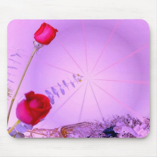 Red Roses Mousepad (Front)