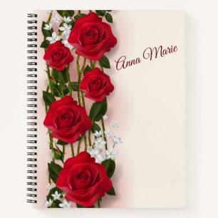 Red Roses Notebook