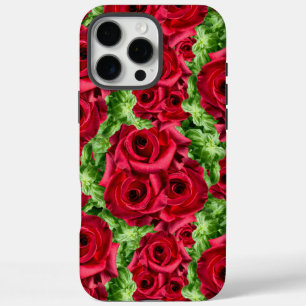 Red Roses Path Flower Garland iPhone 16 Pro Max Case