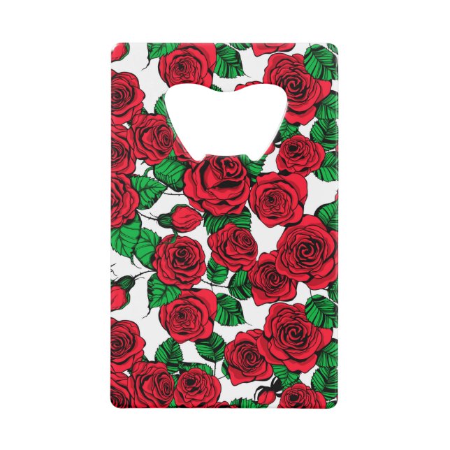 Red roses pattern (Front)