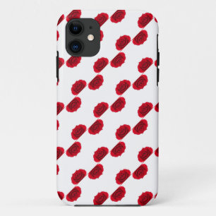 red roses pattern Case-Mate iPhone case