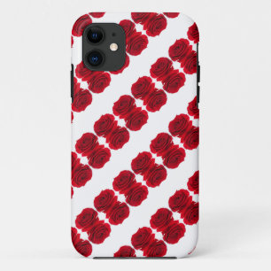 red roses pattern Case-Mate iPhone case