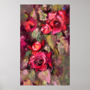 Red Roses Poster