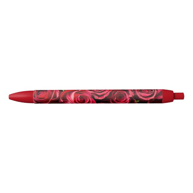 Red Roses Red Ink Pen (Front)