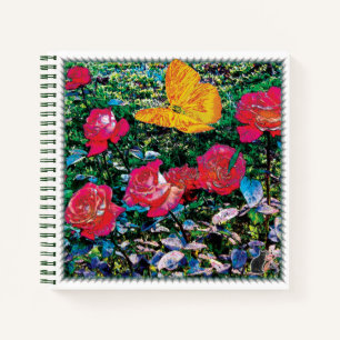 Red Roses Red Roses Notebook