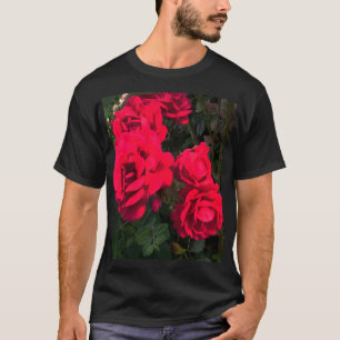 Red Roses Rosarium T-Shirt