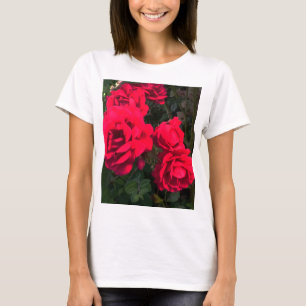 Red Roses Rosarium T-Shirt