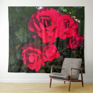 Red Roses Rosarium  Tapestry