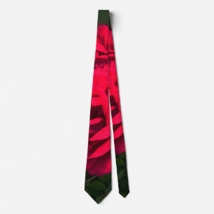 Red Roses Rosarium  Tie