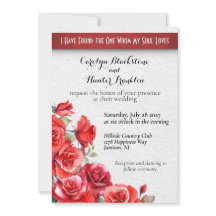 Red Roses Song of Solomon Wedding