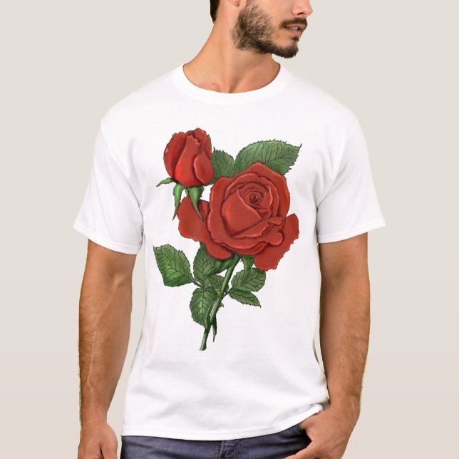 Red Roses T-Shirt (Front)