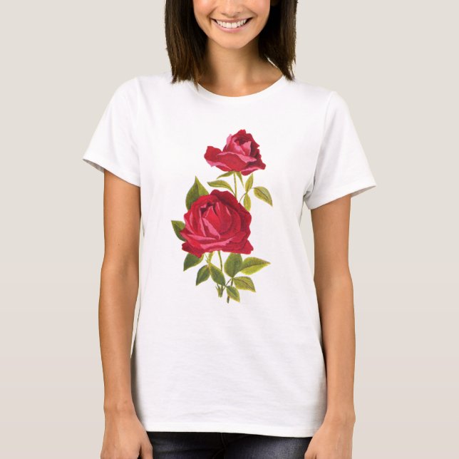 Red Roses T-Shirt (Front)