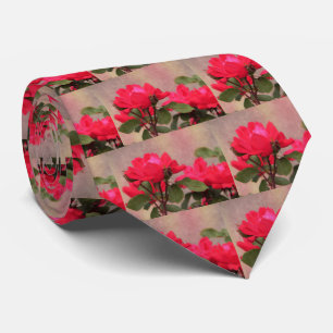 Red Roses Tie