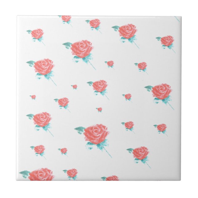 Red Roses Tile (Front)