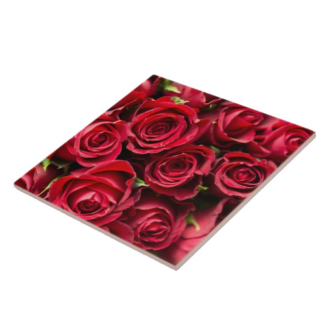 Red Roses Tile (Side)