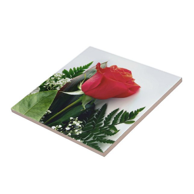 Red roses tile (Side)