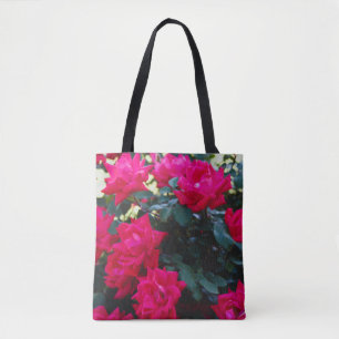RED ROSES TOTE BAG