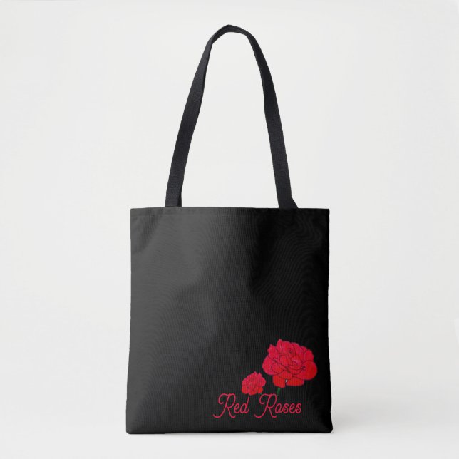  Red Roses Tote Bag (Front)