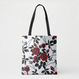 Red roses . tote bag