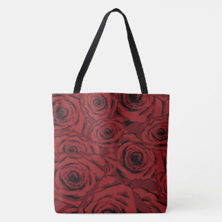 Red Roses Tote Bag