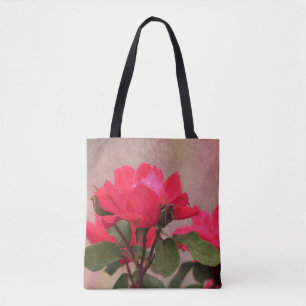 Red Roses Tote Bag