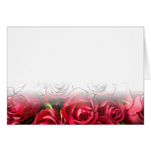 Red Roses With Black Outlines