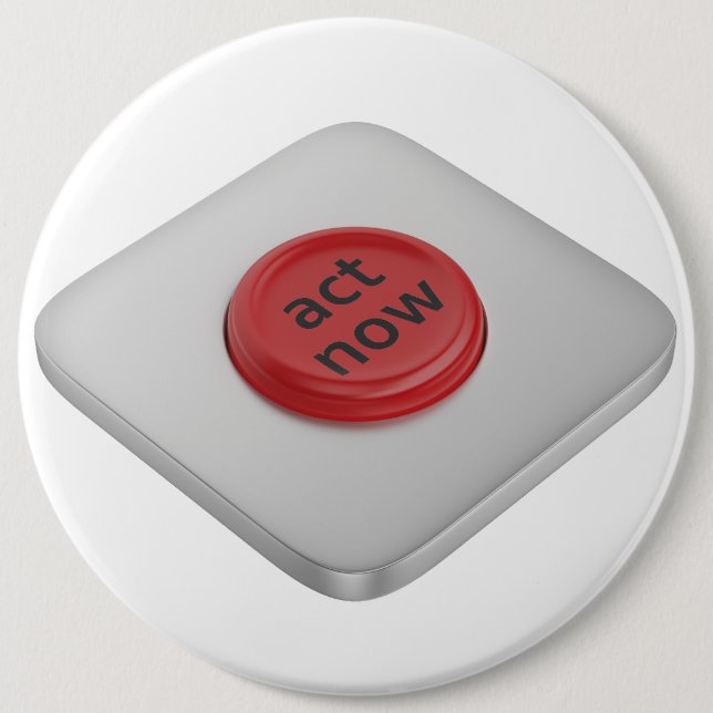 Red round act now button (Front)