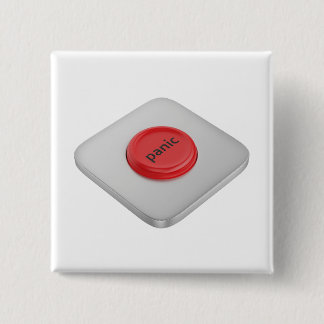 Red round panic button