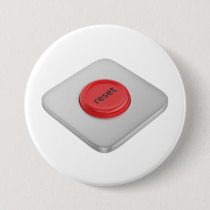 Red round reset button