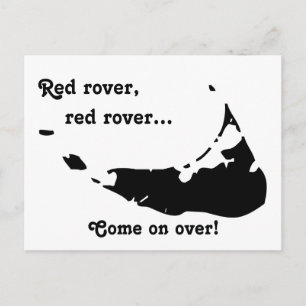 Red rover, red rover... postcard
