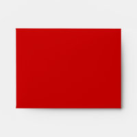 Red RSVP Wedding Envelope