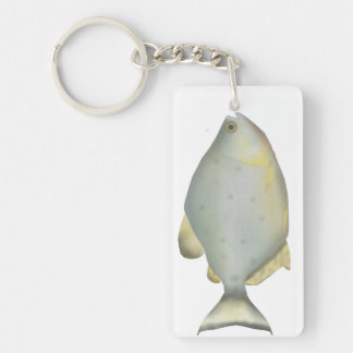 Red Ruby Piranha Key Ring