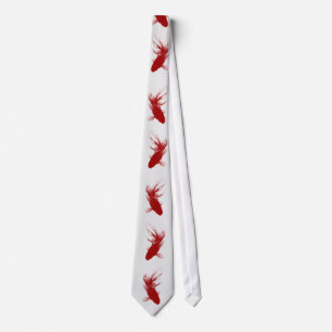 Red Ryukin Goldfish Tie