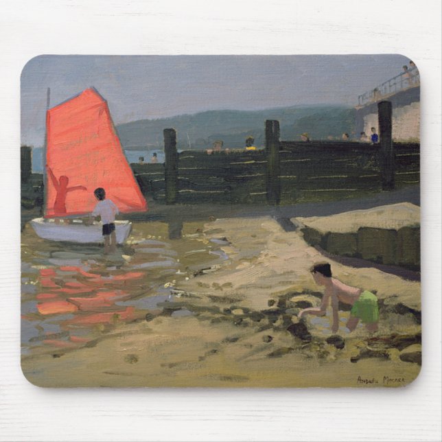Red Sail Isle of Wight Mouse Pad (Front)