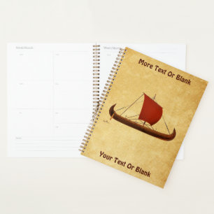 Red Sail Viking Ship II Planner