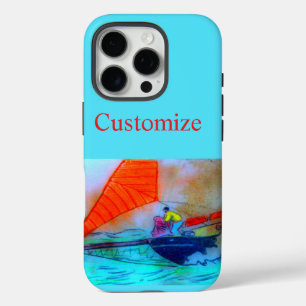 red sailed schooner iphone case