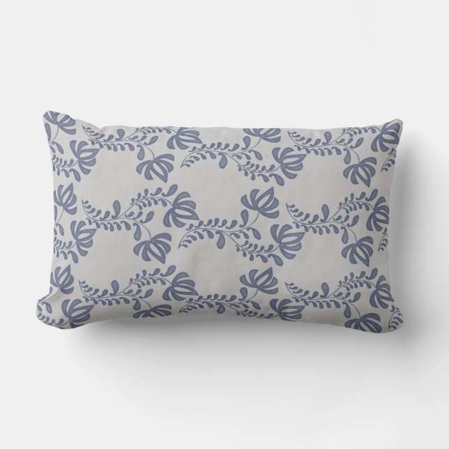Red Salt Tulip Lumbar Cushion (Front)