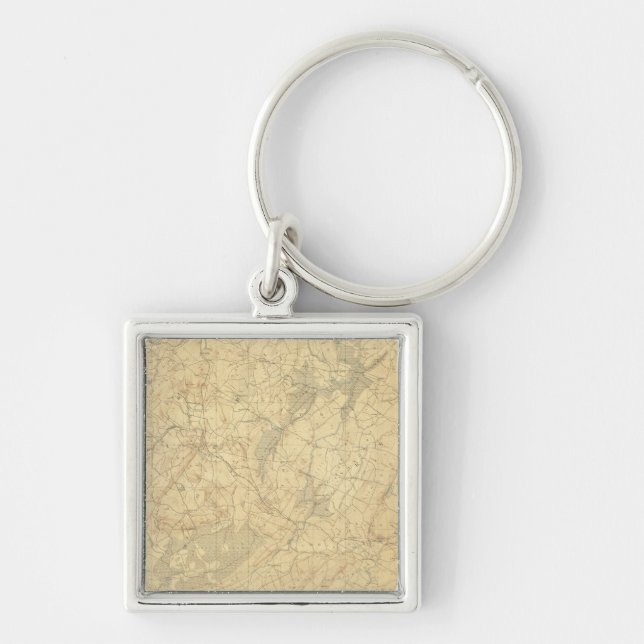 Red Sandstone, New Jersey 2 Key Ring (Front)