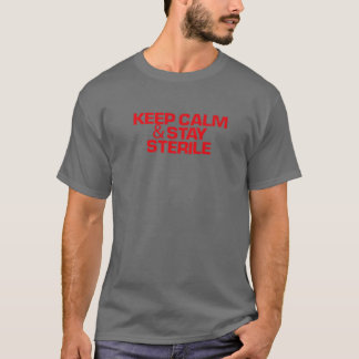 Red Saying Funny Keep Calm T-Shirt