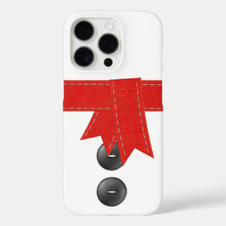 Red Scarf Snowman Costume for your iPhone 16 Pro Case