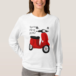 Red Scooter T-Shirt