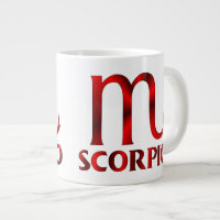 Red Scorpio Horoscope Symbol