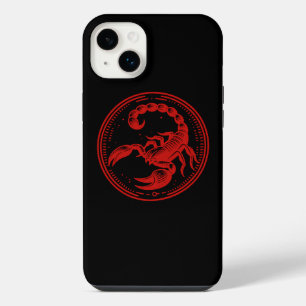 Red Scorpion Astrology Zodiac Sign Scorpio iPhone 14 Plus Case