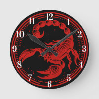 Red Scorpion Astrology Zodiac Sign Scorpio