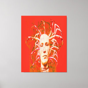 Red Scorpion Canvas Print