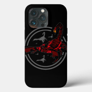 Red Scorpion iPhone 13 Pro Case