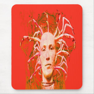 Red Scorpion Mouse Pad