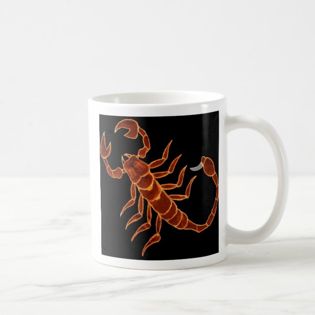 Red Scorpion Mug (Right)