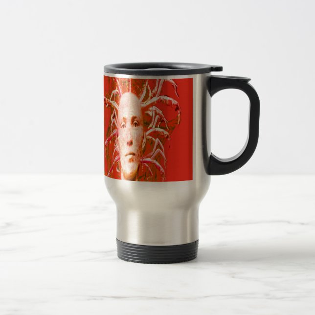 Red Scorpion Travel Mug (Right)